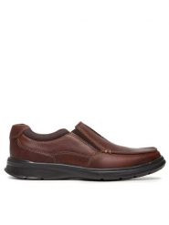 Clarks Półbuty Cotrell Free 261315667 Brązowy. Brązowe półbuty na co dzień męskie Clarks, ze skóry, bez zapięcia. Za 299.99 zł.