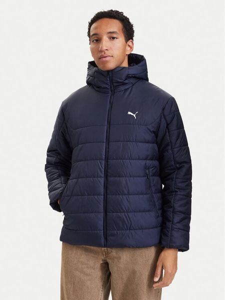 Puma Kurtka zimowa Ess 685211 Granatowy Regular Fit. Niebieskie kurtki męskie Puma, na zimę, m, bez wzorów, z syntetyku, bez kaptura. Za 399.99 zł.