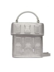 KARL LAGERFELD Torebka B4W30113 Srebrny. Szare torebki do ręki damskie KARL LAGERFELD, bez wzorów, ze skóry, bez dodatków. Za 1,299.00 zł.
