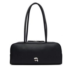 Torebka KARL LAGERFELD. Czarne torebki do ręki damskie KARL LAGERFELD, bez wzorów, klasyczne, bez dodatków. Za 849.99 zł.