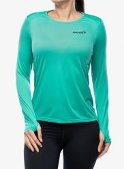 Bluza szybkoschnąca damska Inov-8 Performance Long Sleeve. Zielone bluzy damskie Inov-8, l, bez wzorów, z poliesteru, bez kaptura. Za 101.19 zł.