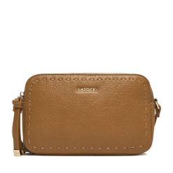 Torebka Lasocki. Brązowe listonoszki damskie Lasocki, bez wzorów, bez dodatków. Za 159.99 zł.