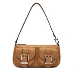 Torebka MICHAEL Michael Kors. Brązowe torebki do ręki damskie MICHAEL Michael Kors, bez wzorów, klasyczne, bez dodatków. Za 629.99 zł.