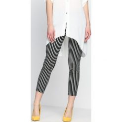Czarne Spodnie Call Home. Spodnie materiałowe damskie marki Born2be. Za 34.99 zł.