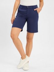 BRAX Szorty - Maine B Kobiety Bawełna niebieski, 36. Niebieskie szorty damskie Brax, bez wzorów, z bawełny, eleganckie. Za 279.95 zł.