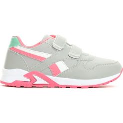 Szaro-Różowe Buty Sportowe Team Leader. Czerwone buty sportowe dziewczęce Born2be, na lato, z materiału. Za 49.99 zł.