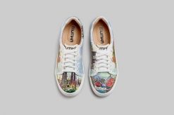 Mumka Shoes Sneakersy wegańskie Barcelona wg Gaudiego Mumka-40. Trampki i tenisówki damskie Mumka Shoes, bez wzorów, bez zapięcia. Za 329.00 zł.