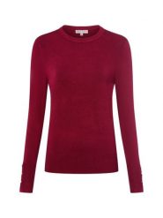 Marie Lund Sweter damski z cienkiej dzianiny Kobiety czerwony jednolity, XXL. Czerwone swetry damskie Marie Lund, xxl, bez wzorów, z dzianiny, bez kołnierzyka, bez ramiączek, bez kaptura. Za 199.95 zł.