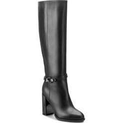 Kozaki BALDININI - 749872PSOBG00F Stiv.D.Soft/Bulgaro Nero. Czarne kozaki damskie Baldinini, ze skóry. W wyprzedaży za 1,529.00 zł.