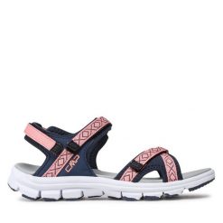 Sandały CMP. Czerwone obuwie sportowe damskie CMP, bez wzorów, trekkingowe. Za 129.99 zł.