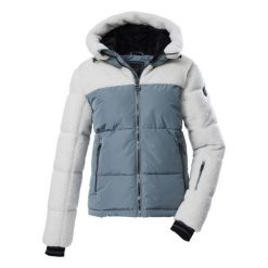 Damska kurtka narciarska z kapturem Killtec KSW 111. Białe kurtki snowboardowe damskie KILLTEC, bez wzorów, z kapturem, narciarskie. Za 851.50 zł.