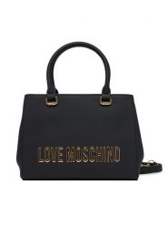 LOVE MOSCHINO Torebka JC4022PP1NKD0000 Czarny. Czarne torebki do ręki damskie Love Moschino, bez wzorów, ze skóry, bez dodatków. Za 759.99 zł.