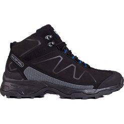 Wysokie sznurowane buty trekkingowe męskie DK czarne. Czarne trekkingi męskie . Za 227.37 zł.