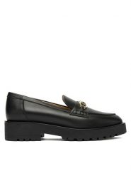 Aigner Loafersy 1252140 Czarny. Czarne mokasyny damskie Aigner, ze skóry. Za 1,609.00 zł.