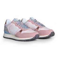 Buty damskie Napapijri Astra. Czerwone obuwie sportowe damskie Napapijri, bez wzorów, trekkingowe. Za 219.99 zł.