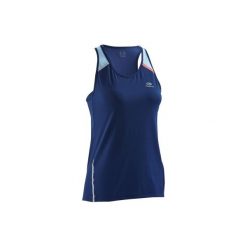 Koszulka RUN DRY+. Niebieskie koszulki sportowe damskie KALENJI. Za 29.99 zł.