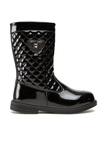 Nelli Blu Kozaki CM211228-6 Czarny. Czarne buty zimowe dziewczęce Nelli Blu, bez wzorów, bez zapięcia. Za 149.99 zł.