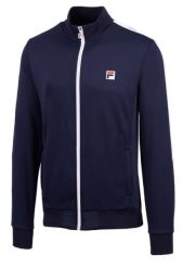 Bluza sportowa męska Fila Manuel. Niebieskie bluzy męskie Fila, m, bez wzorów, bez kaptura, trekkingowe. Za 438.00 zł.