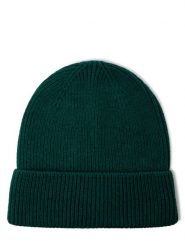 Nils Sundström czapka z zawartością wełny -Solid Mężczyźni zielony, ONE SIZE. Zielone czapki i kapelusze męskie Nils Sundström, bez wzorów, prążkowane. Za 79.95 zł.