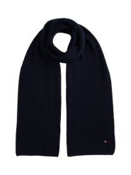 Tommy Hilfiger Szalik z zawartością kaszmiru Mężczyźni wełna ze strzyży niebieski, ONE SIZE. Niebieskie szaliki męskie Tommy Hilfiger, bez wzorów, z dzianiny. Za 249.95 zł.