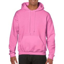 Bluza Z Kapturem Dla Dorosłych Unisex Heavy Blend. Fioletowe bluzy męskie Gildan, m, bez wzorów, z kapturem. Za 92.99 zł.