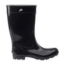 Damskie buty przeciwdeszczowe Martes Essentials Breezy. Czarne obuwie sportowe damskie MARTES ESSENTIALS, bez wzorów, z materiału, trekkingowe. Za 98.73 zł.