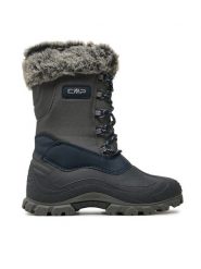 CMP Śniegowce Magdalena Snowboots 3Q76455J Szary. Szare buty zimowe dziewczęce CMP, bez wzorów, z materiału, bez zapięcia. Za 269.99 zł.