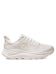Hoka Buty do biegania Clifton 10 1162030 Biały. Białe buty sportowe męskie HOKA, z materiału, bez zapięcia, do biegania. Za 509.99 zł.