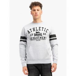 Klasyczna bluza z okrągłym dekoltem Lonsdale Glespin. Czarne bluzy męskie Lonsdale, s, bez wzorów, z bawełny, bez kaptura. Za 279.00 zł.