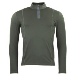 Koszulka termoaktywna z zamkiem Peak Mountain Canevi. Zielone koszulki sportowe męskie Peak Mountain, l, bez wzorów, bez kołnierzyka, bez ramiączek. W wyprzedaży za 158.00 zł.