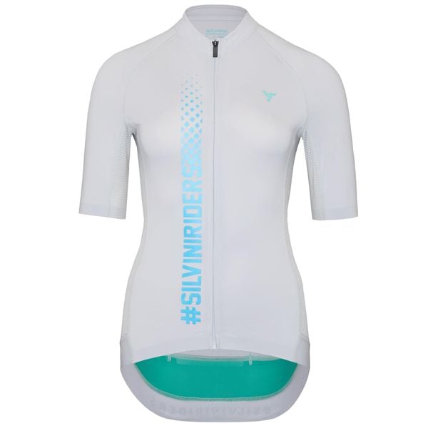 Koszulka rowerowa (z krótkim rękawem) damska SILVINI Women Jersey MAZZANA. Szare koszulki sportowe damskie Silvini, l, bez wzorów, z jersey, bez kołnierzyka, bez ramiączek. Za 343.50 zł.