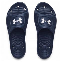 Klapki sportowe basenowe męskie Under Armour UA Locker IV. Niebieskie klapki męskie Under Armour, sportowe. W wyprzedaży za 89.99 zł.