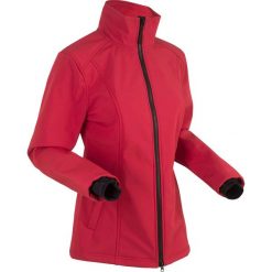 Kurtka softshell bonprix ciemnoczerwony. Czerwone kurtki damskie bonprix, z softshellu. Za 79.99 zł.