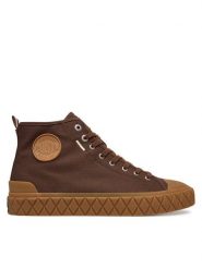 Palladium Trampki Palla Ace Chukka 79142-291-M Brązowy ciemny. Brązowe trampki męskie Palladium, bez wzorów, z materiału, bez zapięcia. Za 399.99 zł.