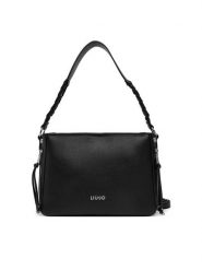 Liu Jo Torebka AA6038 E1120 Czarny. Czarne torebki do ręki damskie Liu Jo, bez wzorów, ze skóry, bez dodatków. Za 599.99 zł.