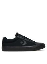 Converse Tenisówki SPORT CASUAL A12332C Czarny. Czarne trampki męskie Converse, bez wzorów, z materiału, casualowe, bez zapięcia. Za 259.99 zł.