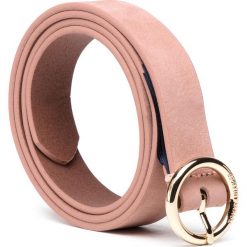 Pasek Damski TOMMY HILFIGER - Round Buckle Nubuck Belt 2.5 AW0AW06545 521. Paski damskie marki Tommy Hilfiger. Za 179.00 zł.