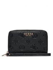 Guess Portfel Laurel II Slg SWPD74 59164 Czarny. Czarne portfele damskie Guess, z aplikacjami, ze skóry. Za 259.99 zł.