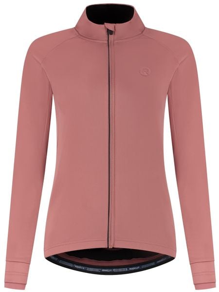 Kurtka rowerowa damska Rogelli Essential II softshell. Czerwone kurtki damskie Rogelli, m, bez wzorów, z elastanu, bez kaptura. Za 367.00 zł.