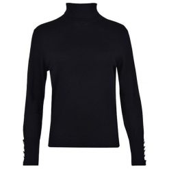 Vero Moda Damski golf Mild i Ls Roll Bluzka Przycisk Boo Black (rozmiar M). Czarne bluzki damskie Vero Moda, m, bez wzorów, bez kołnierzyka, bez ramiączek, bez kaptura. W wyprzedaży za 67.00 zł.