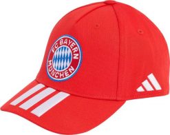 Adidas Czapka z daszkiem adidas FC Bayern Monachium czerwona KT3399 Dzieci. Czerwone czapki dla dzieci Adidas, bez wzorów. Za 89.94 zł.