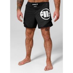 Spodenki męskie Pitbull treningowe Jet Mesh Performance Pro plus Hilltop. Czarne szorty męskie PITBULL, na lato, m, bez wzorów, z meshu. Za 209.00 zł.