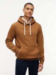 Tommy Hilfiger sweter z kapturem Mężczyźni Materiał dresowy brązowy, XL. Brązowe swetry przez głowę męskie Tommy Hilfiger, m, bez wzorów, z dresówki, bez kołnierzyka. Za 449.95 zł.