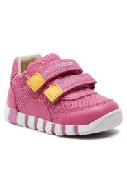 Geox Sneakersy B Iupidoo Girl B3558A 0GNBC C8F2V Różowy. Czerwone buty sportowe dziewczęce Geox, bez wzorów, ze skóry, bez zapięcia. Za 259.99 zł.