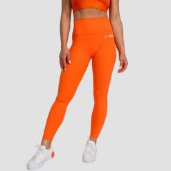 Legginsy damskie fitness z wysokim stanem pomarańczowe Limitless. Brązowe legginsy damskie GYMBEAM, m, bez wzorów, z elastanu, z podwyższonym stanem, na fitness i siłownię. Za 115.90 zł.