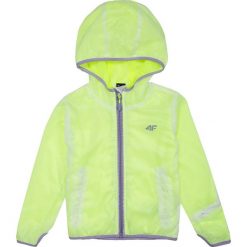Kurtka dziewczęca JKUD301 limonkowa r. 98. Kurtki i płaszcze dla dziewczynek marki 4f. Za 73.68 zł.
