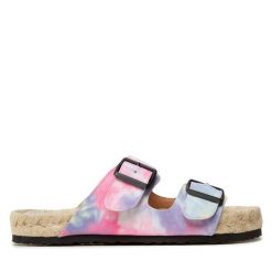 Espadryle Manebi. Fioletowe espadryle damskie Manebi, bez wzorów, bez obcasa, bez zapięcia. Za 549.99 zł.