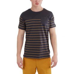 T-shirt męski Fundango Jaggy Pocket z krótkim rękawem. Szare t-shirty męskie Fundango, m, bez wzorów, z bawełny, sportowe, bez kołnierzyka. Za 149.00 zł.