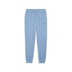 Spodnie do biegania Puma. Niebieskie spodnie sportowe męskie Puma, s, bez wzorów, z dresówki, do biegania. Za 225.50 zł.