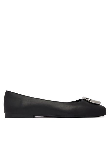 MICHAEL Michael Kors Baleriny Milan Flex Ballet 40R6MLFP1L Czarny. Czarne baleriny damskie MICHAEL Michael Kors, bez wzorów, ze skóry, bez obcasa. Za 441.99 zł.